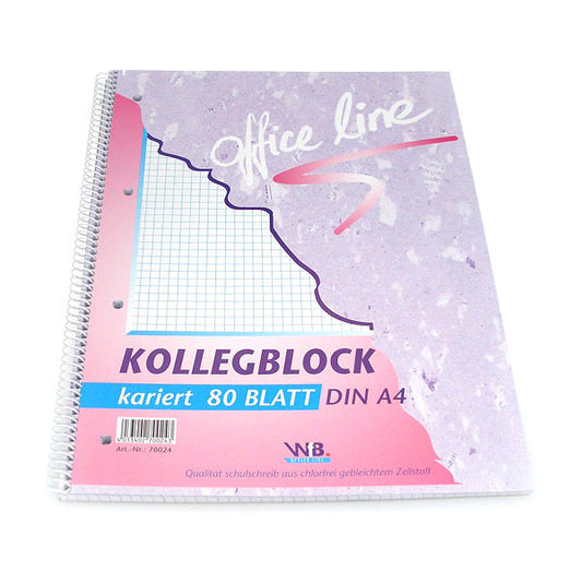 Kollegblock DIN A4 liniert