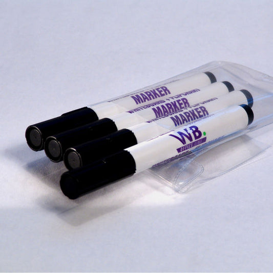 Boardmarker schwarz mit Rundspitze