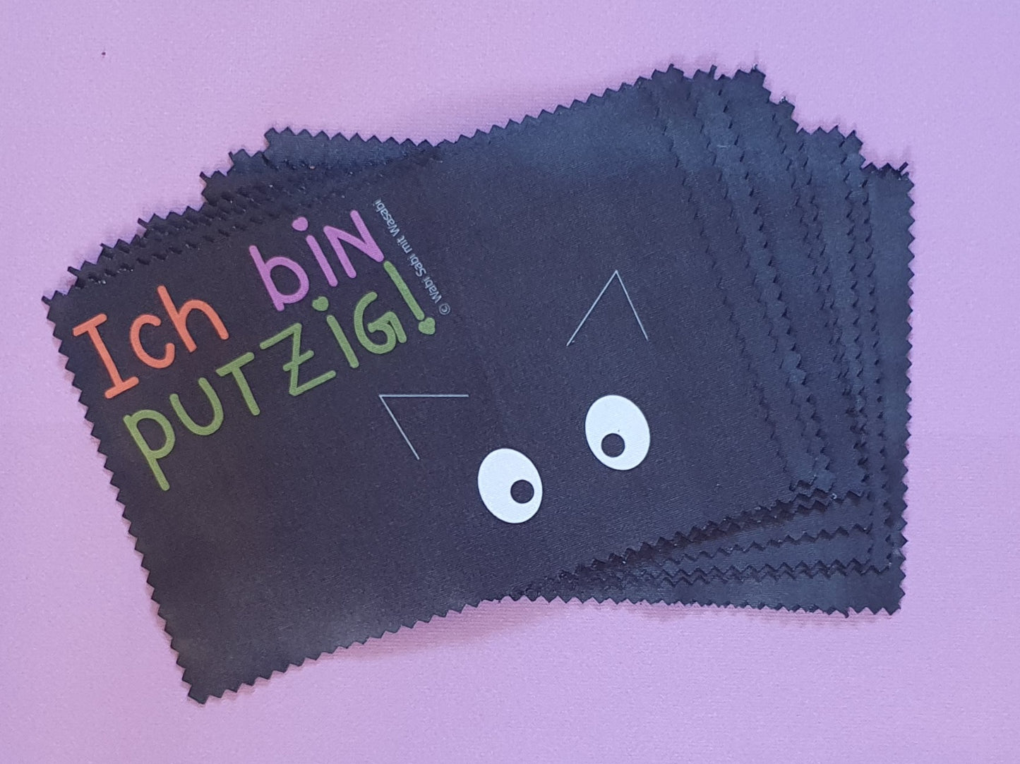 ...wer guckt denn da... - Brillenputztuch