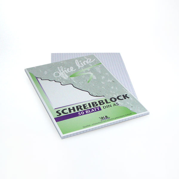 Schreibblock DIN A5 kariert